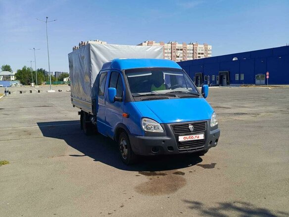2007 ГАЗ ГАЗель (33023/330273) Фермер, синий, 950000 рублей - вид 3