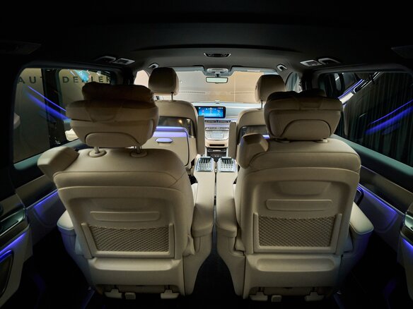 2026 Mercedes-Benz V-Класс 300 d экстра длинный III (W447) Рестайлинг 2, чёрный - вид 36