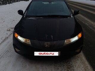 2007 Honda Civic VIII, чёрный, 450000 рублей, вид 1
