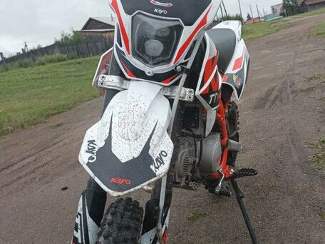 2024 Kayo Basic TT125, оранжевый, 70000 рублей, вид 4