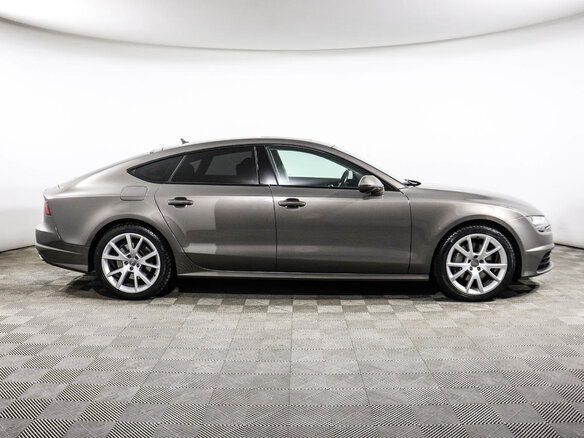 2015 Audi A7 I (4G) Рестайлинг, коричневый - вид 3