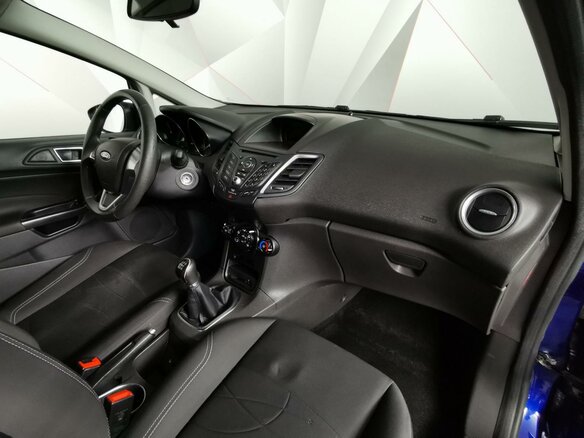2015 Ford Fiesta Mk6 Рестайлинг, синий - вид 12