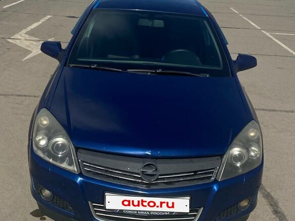 2007 Opel Astra H Рестайлинг, синий, 333000 рублей - вид 3