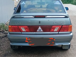 2010 Lada (ВАЗ) 2115, серый, 200000 рублей, вид 1