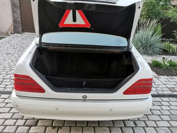 1997 Mercedes-Benz CL-Класс 600 I (C140), белый - вид 16