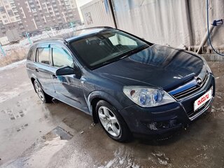 2007 Opel Astra H Рестайлинг, синий, 390000 рублей, вид 2