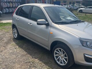 2013 Lada (ВАЗ) Kalina II, серебристый, 650000 рублей, вид 2