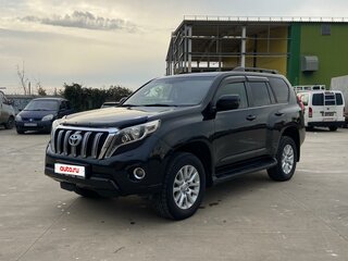2014 Toyota Land Cruiser Prado 150 Series Рестайлинг 1, чёрный, 3300000 рублей, вид 3