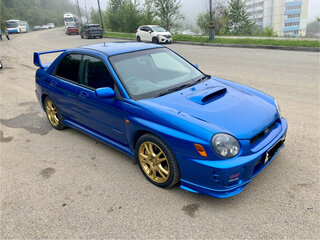 2001 Subaru Impreza WRX STi II, синий, 900000 рублей, вид 1