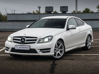 2014 Mercedes-Benz C-Класс 180 III (W204) Рестайлинг, белый, 1517000 рублей, вид 1