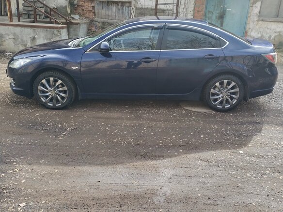 2008 Mazda 6 II (GH), синий, 850000 рублей - вид 3