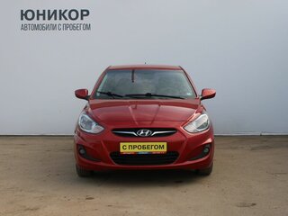 2012 Hyundai Solaris I, красный, 549000 рублей, вид 3