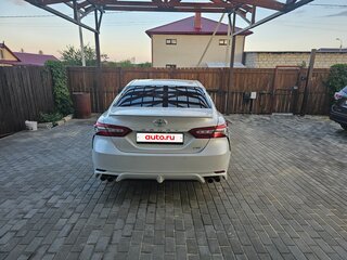 2018 Toyota Camry US Market VIII (XV70), белый, 2399000 рублей, вид 5