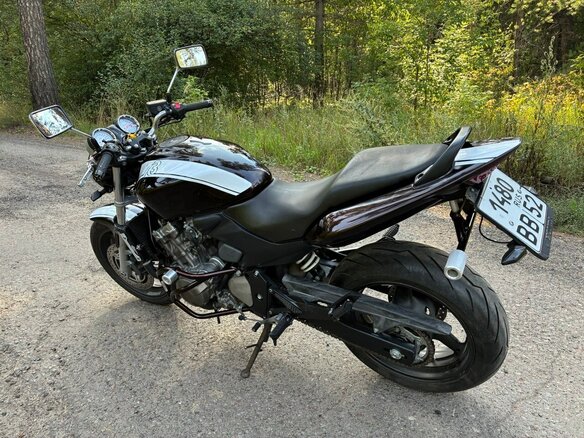 2003 Honda CB 600F Hornet, чёрный, 445000 рублей - вид 4
