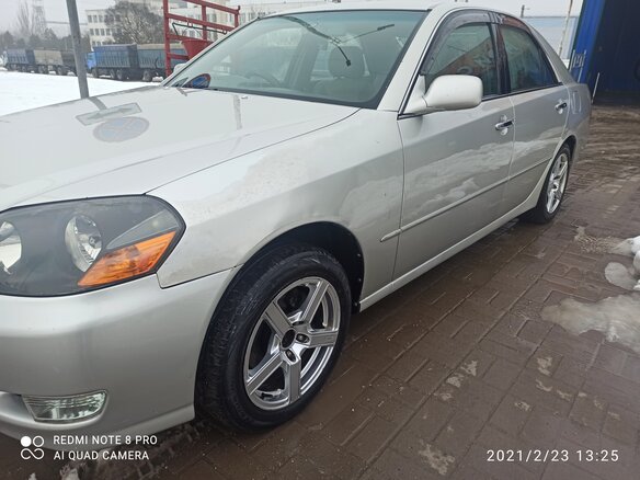 2001 Toyota Mark II IX (X110), серый - вид 5