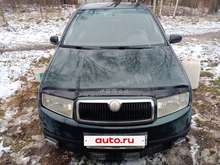 2002 Skoda Fabia I, зелёный, 120000 рублей, вид 1