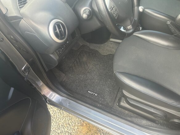 2013 Nissan Note I Рестайлинг, серый - вид 9