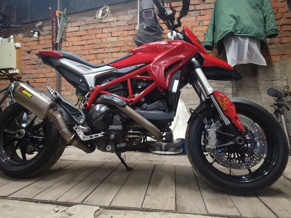 2016 Ducati Hypermotard, красный, 990000 рублей - вид 11