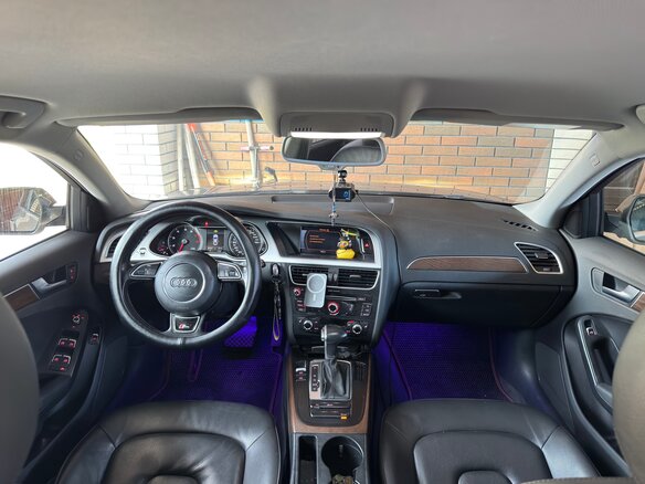 2015 Audi A4 IV (B8) Рестайлинг, коричневый, 1700000 рублей - вид 9