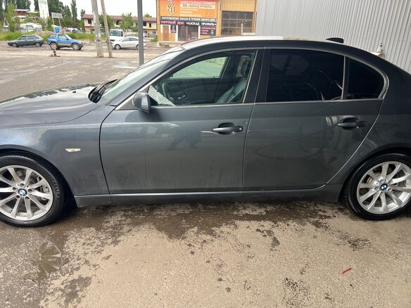 2008 BMW 5 серии 530i V (E60/E61) Рестайлинг, серый, 1090000 рублей - вид 6