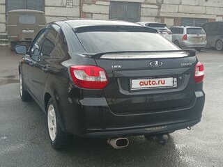 2014 Lada (ВАЗ) Granta I, чёрный, 370000 рублей, вид 3