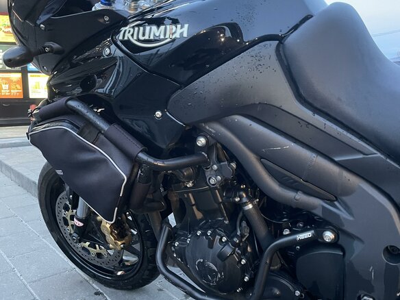 2007 Triumph Tiger 1050, чёрный, 600000 рублей - вид 13