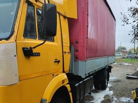 2012 КамАЗ 4308, жёлтый, 2000000 рублей, вид 1