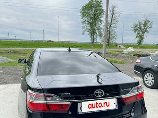 2015 Toyota Camry VII (XV50) Рестайлинг, чёрный, 2550000 рублей, вид 4