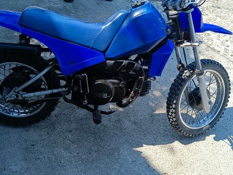 1995 Yamaha PW50/PW80, синий, 100000 рублей, вид 1