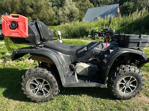 2021 Stels ATV-650YL Leopard, чёрный, 600000 рублей - вид 5