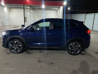 2018 Hyundai Tucson III Рестайлинг, синий, 2300000 рублей, вид 3