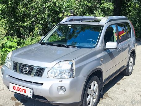 2008 Nissan X-Trail II, серебристый, вид 1