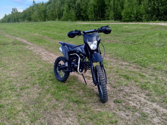 2024 Motoland CBR150, чёрный, 45000 рублей