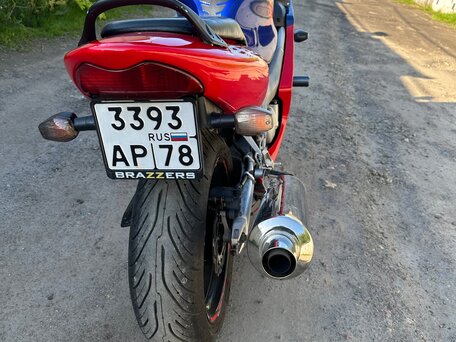 1999 Honda CBR 600F, синий, 400000 рублей, вид 1