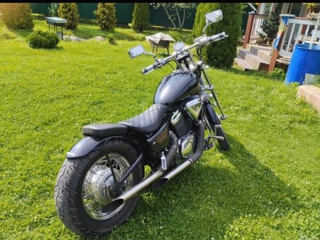 1998 Honda Steed 400, чёрный, 300000 рублей, вид 1