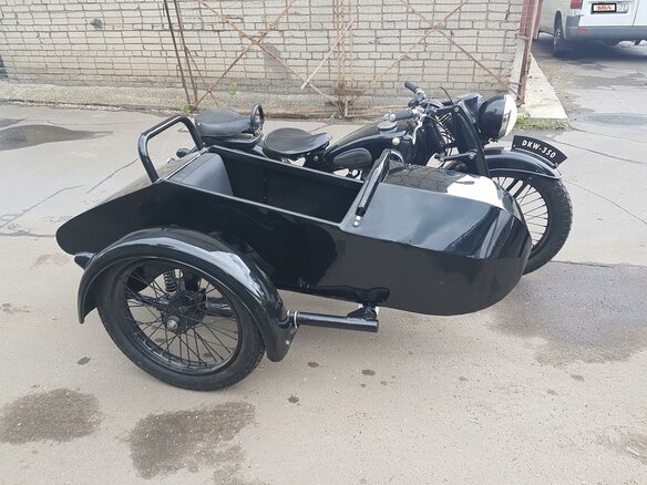 1942 DKW NZ 350, чёрный - вид 9