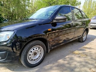 2014 Lada (ВАЗ) Granta I, чёрный, 420000 рублей, вид 5
