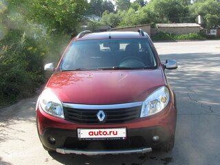 2011 Renault Sandero Stepway I, пурпурный, 420000 рублей, вид 1
