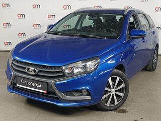 2020 Lada (ВАЗ) Vesta SW I, синий, 939000 рублей, вид 3
