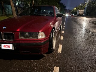 1992 BMW 3 серии 318i III (E36), синий, 980000 рублей, вид 3