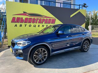 2019 BMW X4 30i II (G02), синий, 4000000 рублей, вид 1