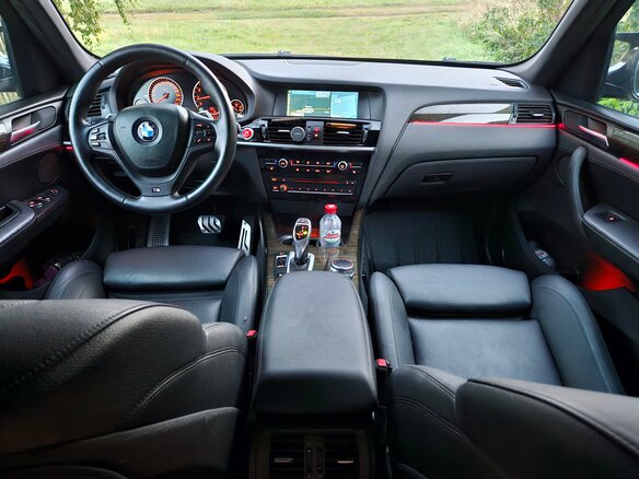 2013 BMW X3 28i xDrive II (F25), чёрный, 2555000 рублей - вид 9