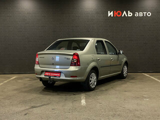 2013 Renault Logan I Рестайлинг, бежевый, 750000 рублей, вид 5
