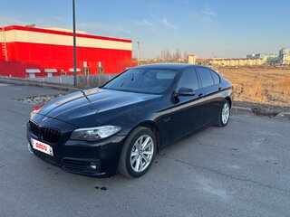 2016 BMW 5 серии 520d VI (F10/F11/F07) Рестайлинг, чёрный, 1720000 рублей, вид 1