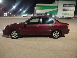 2007 Kia Spectra I Рестайлинг 2, красный, 340000 рублей, вид 4