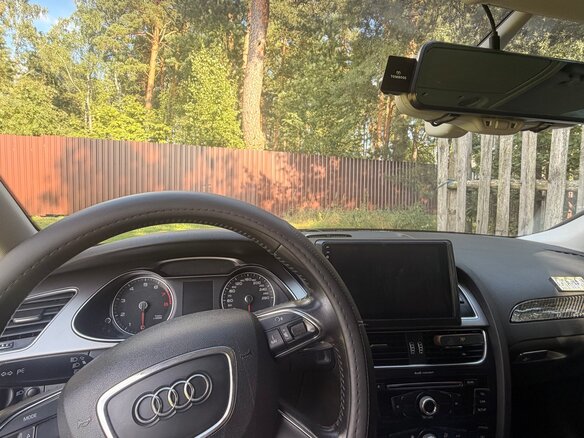 2014 Audi A4 IV (B8) Рестайлинг, чёрный - вид 6