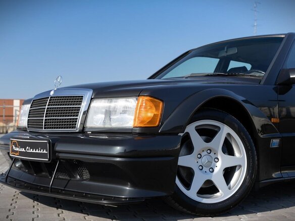 1990 Mercedes-Benz 190 (W201), чёрный - вид 14