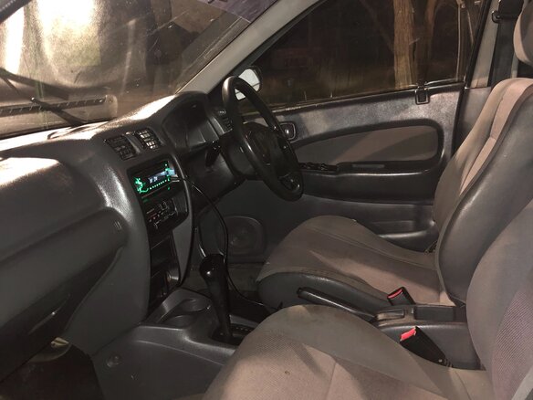 1996 Mazda Familia VII (BH), белый - вид 9