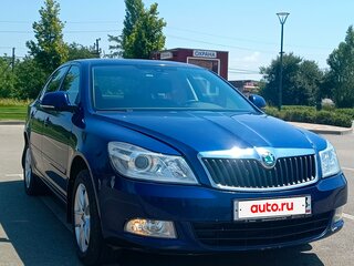 2012 Skoda Octavia II (A5) Рестайлинг, синий, 870000 рублей, вид 1