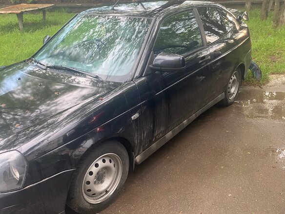 2012 Lada (ВАЗ) Priora I, синий - вид 5